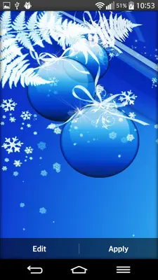 Christmas Live Wallpaper android App screenshot 1